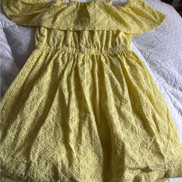 Girls summer sundress in yellow by Janie and Jack size 8 - Picture 4 of 8